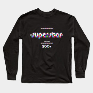 Superstar 2000 ColorGroove Retro-Rainbow-Tube (wf) Long Sleeve T-Shirt